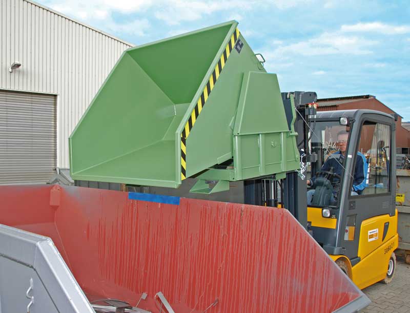 Container Für Stapler BAUER Kippbehälter BK-200 für Gabelstapler günstig kaufen
